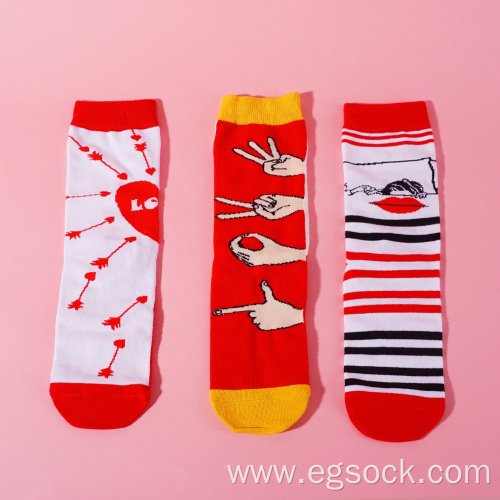 Quality assurance personalized 3 packs socks